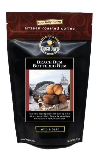 Beach Bum Buttered Rum Coffee