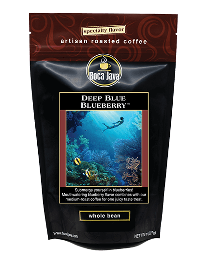 Deep Blue Blueberry Coffee